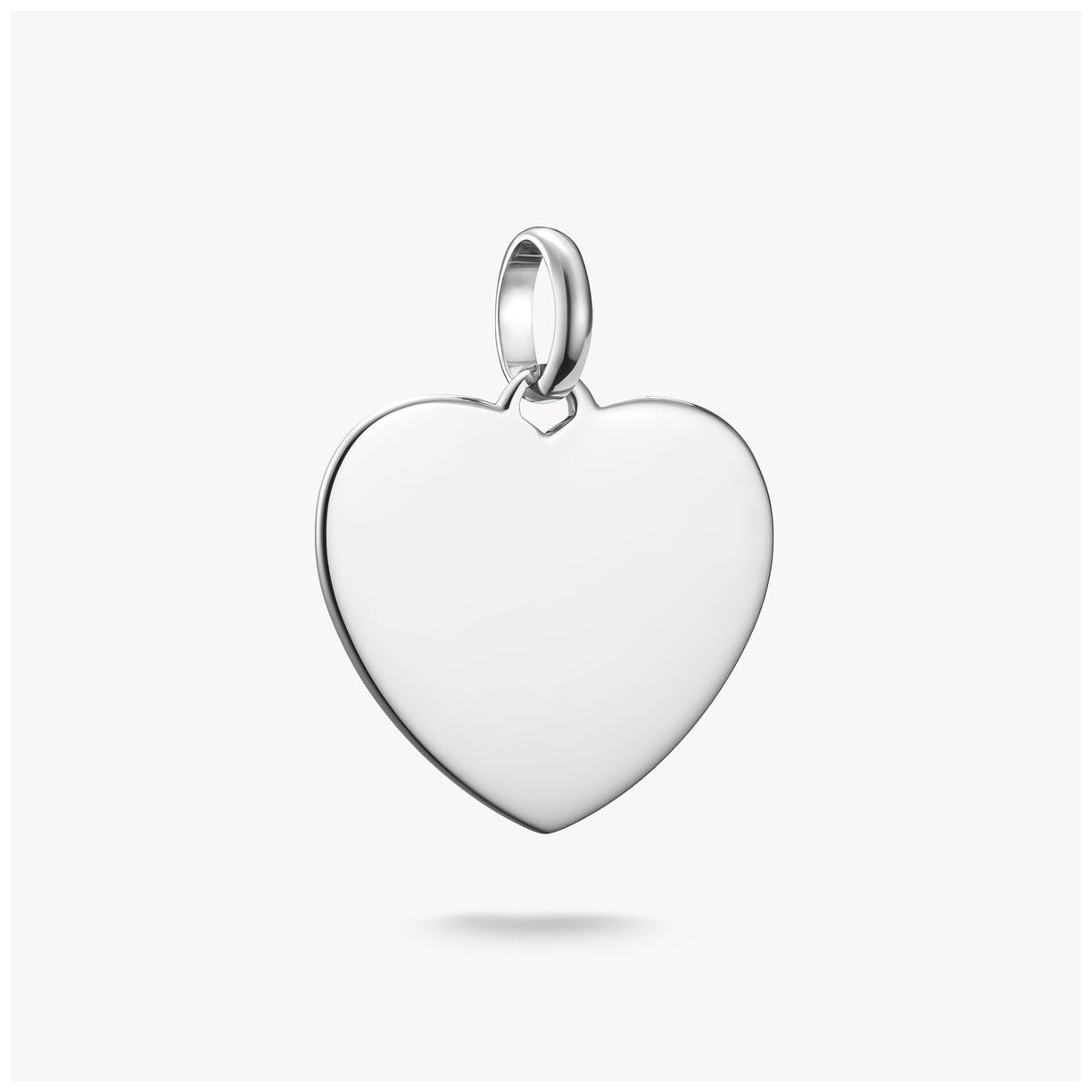 Thomas Sabo CC1274-001-21 Large Silver Heart Pendant Charm Jewellery