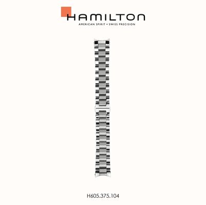 Hamilton Straps Men's Stainless Bracelet Only Hamilton H695375104