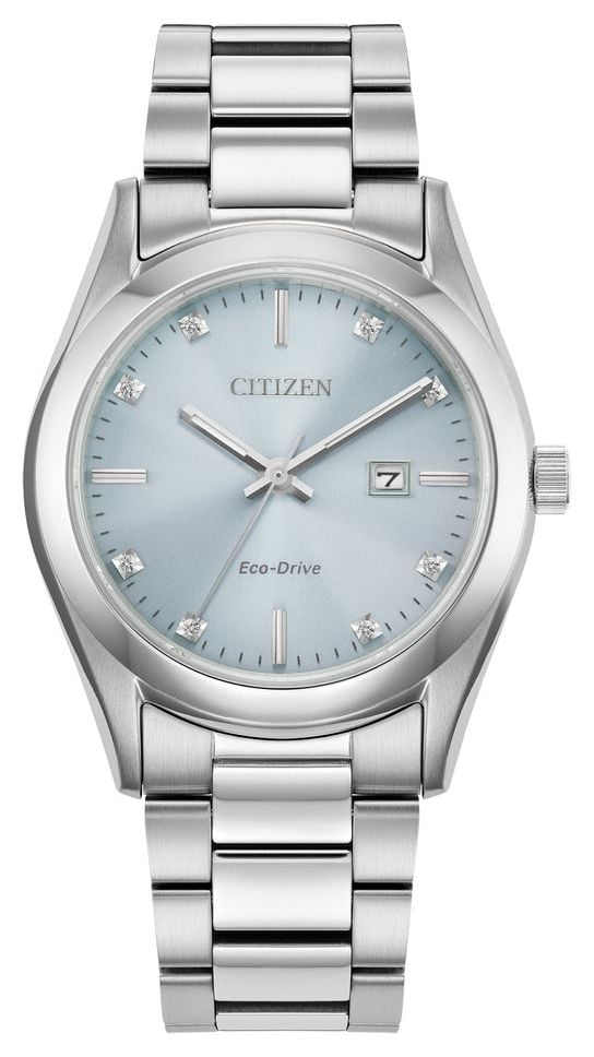 Citizen EW2700-54L Women’s Eco-Drive (33mm) Blue Diamond-Set Watch