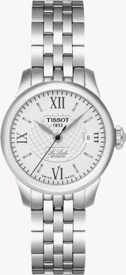 Tissot Le Locle Automatic Small Lady (25.3mm) Silver Dial / Stainless Steel Bracelet T41118333