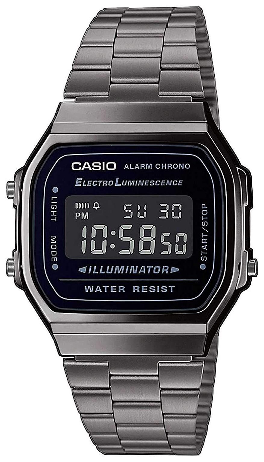 Casio A168WEGG-1BEF | Vintage | Stainless Steel Bracelet | Watch