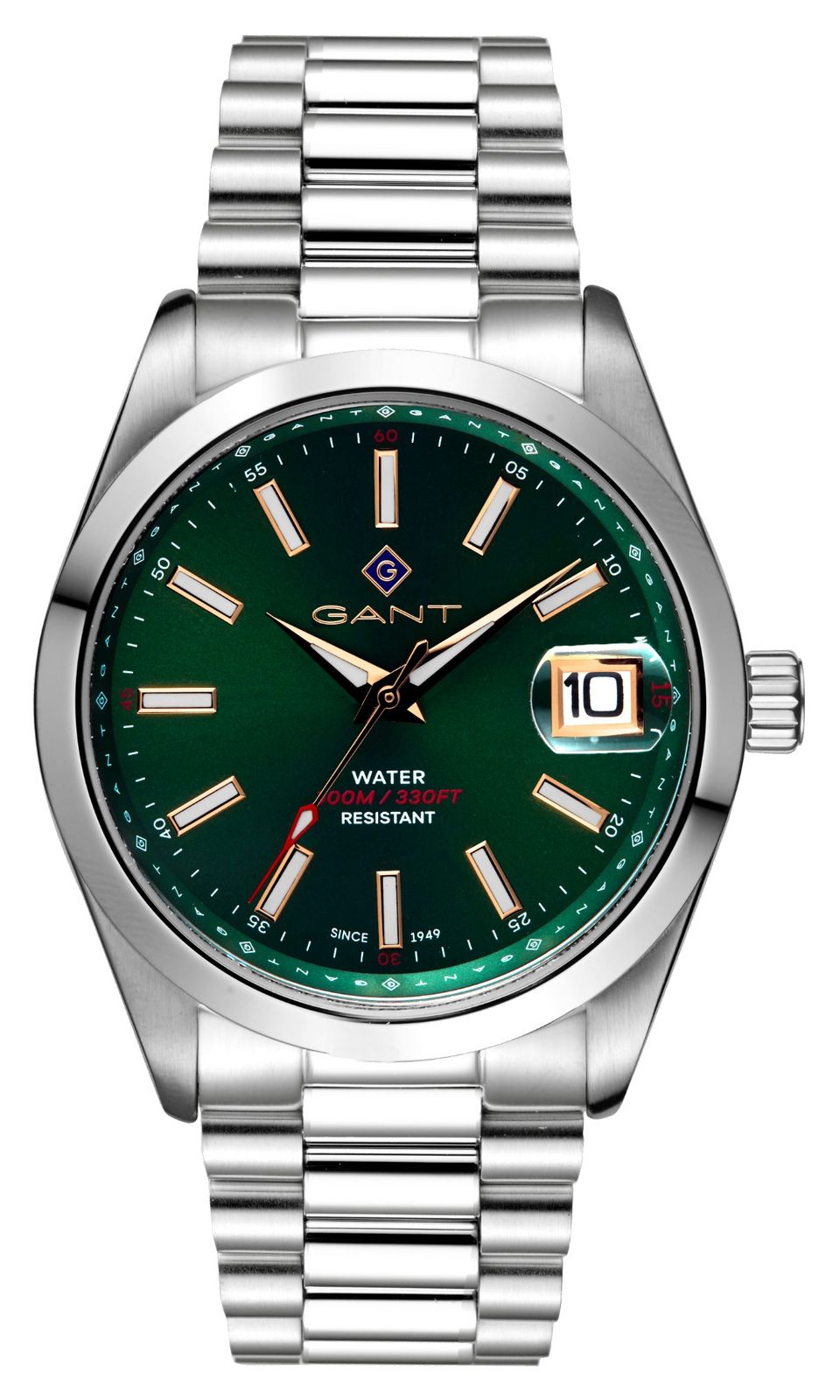 G161006 EASTHAM 100M (42mm) Dial / Stainless Watch - GANT - Modalova