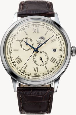 Orient Mechanical Classic (40.5mm) Cream Dial / Brown Leather Strap RA-AK0702Y30B