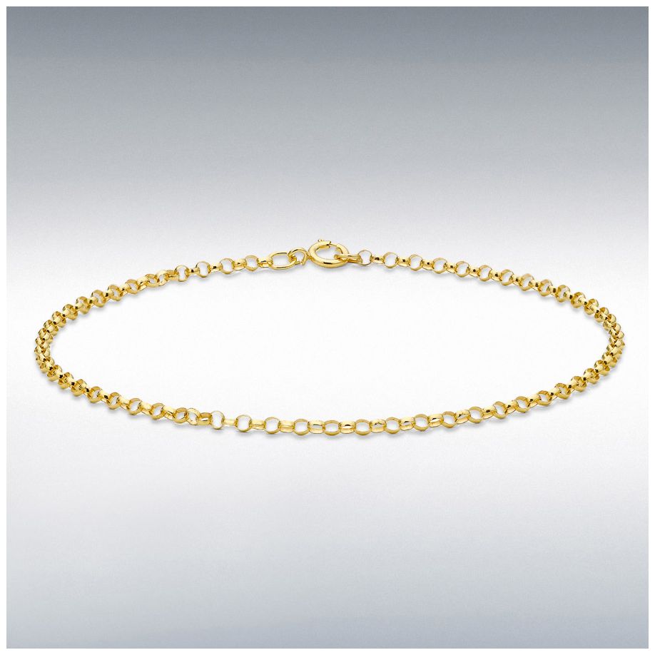 James Moore & Co 1.24.1453 9ct Yellow Gold Belcher Bracelet Jewellery