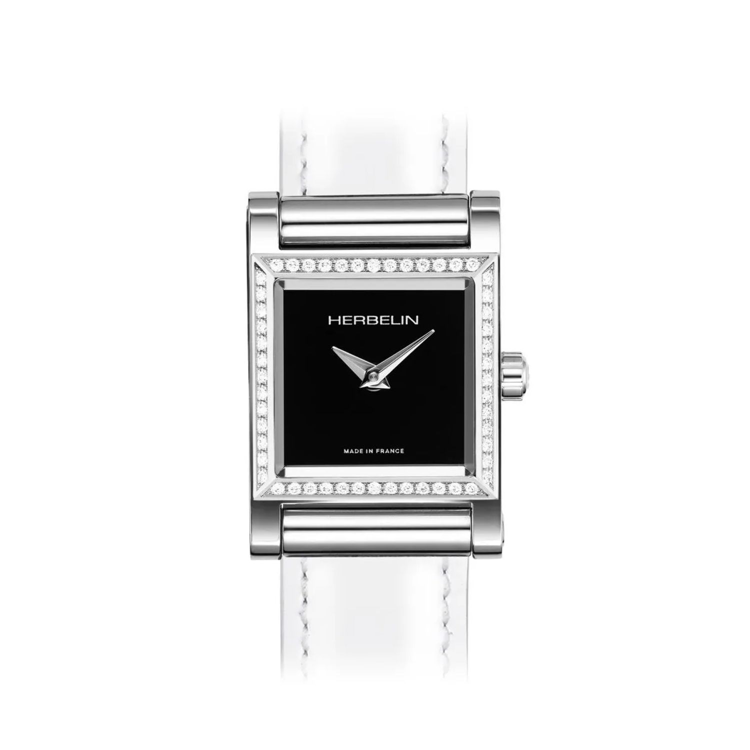 Herbelin H17144AP52Y04 Antarès Watch Case – Black Dial /