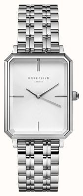 Rosefield Octagon (23mm) White Dial / Stainless Steel Bracelet OCWSS-O41