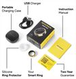 Sekonda Smart Ring Wellness Tracker - Gold - Size 8 37007 - alternate view 7