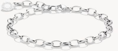 Thomas Sabo THOMAS SABO Anchor Chain Charm Bracelet – Original X0163-M02-21-L17