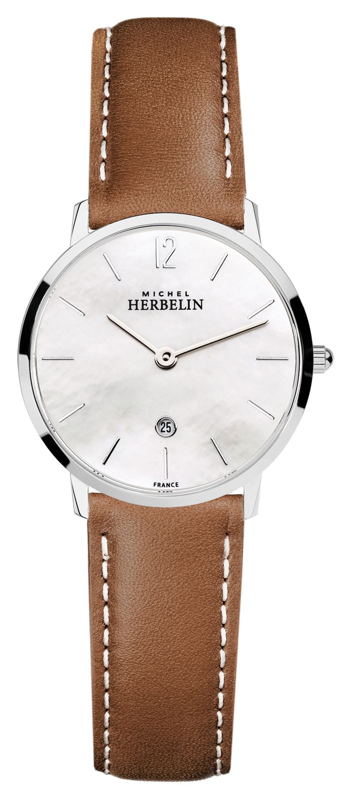 Herbelin 16915AP19GD City (30.5mm) Mother of Pearl Dial / Watch