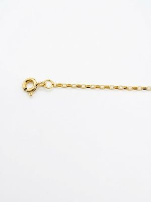 James Moore & Co Semi Solid Diamond Cut Oval Belcher 1.75mm 18" Chain HOBD-145-9Y-18