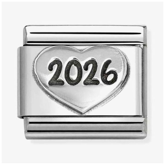 Nomination 330101/97 Classic 2026 Heart Sterling Silver Jewellery