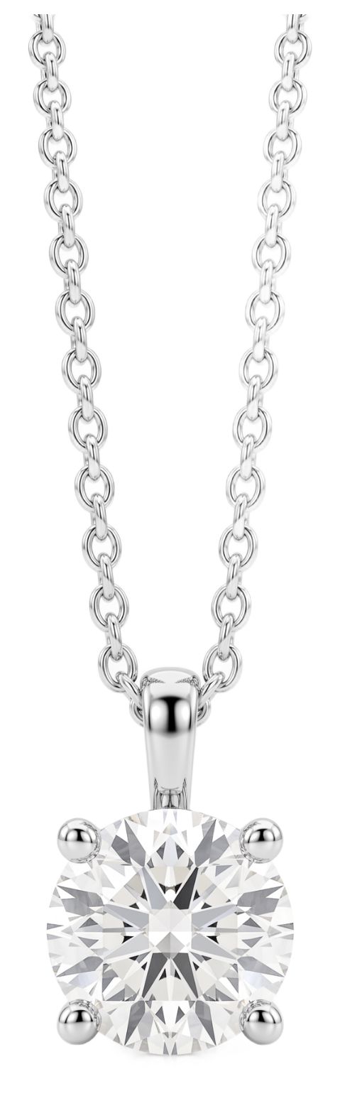 Bass International Diamond Jewel J32172 9ct White Gold Lab Jewellery