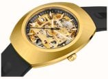 RADO Diastar Original Skeleton Automatic (38mm) Gold Skeleton Dial / Black Rubber Strap R12166159 - alternate view 2