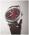ORIS x Cervo Volante Big Crown Pointer Date Automatic (40mm) Burgundy Dial / Dark Brown Leather Strap Watch 01 754 7785 4038-SET - alternate view 2