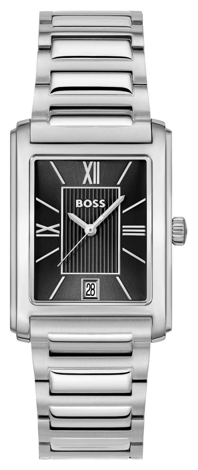 BOSS 1514297 PRINCIPLE DRESS (28mm) Black Dial / Stainless Watch