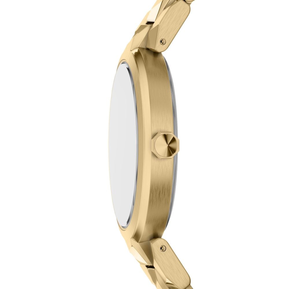 Armani Exchange Two-Hand Quartz (34mm) Champagne Sunray Dial / Gold PVD Stainless Steel Bracelet AX4409 - alternate view 2