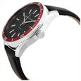 Emporio Armani Enzo Leather Black Strap Men's AR11836 - alternate view 3