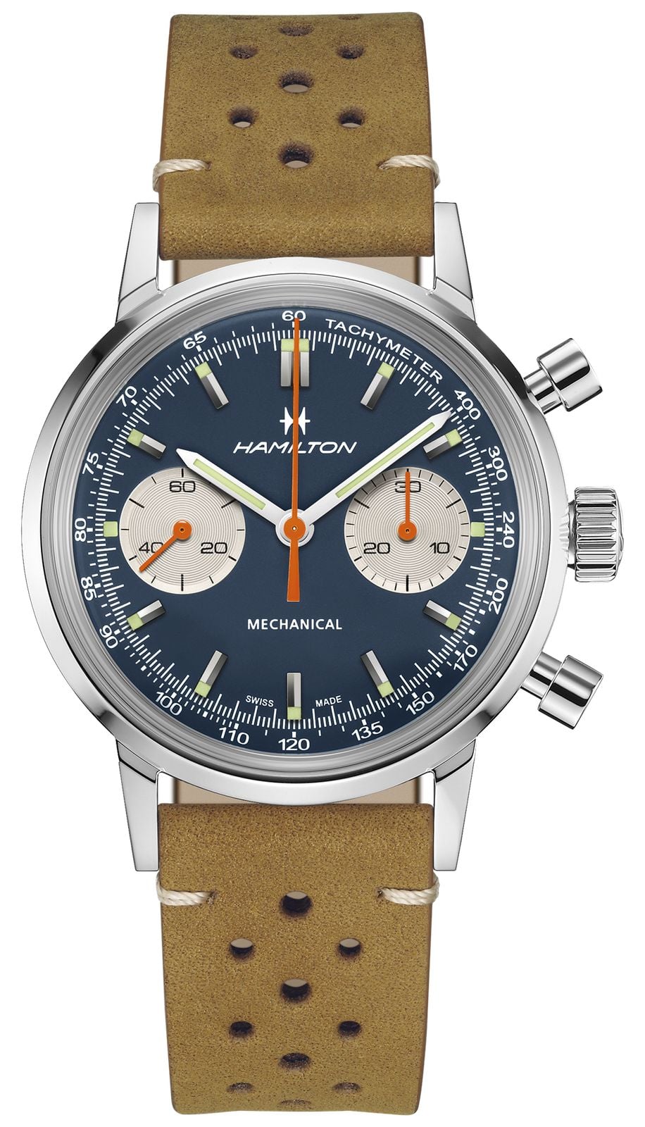 Hamilton H38429541 American Classic Intramatic Chronograph H Watch