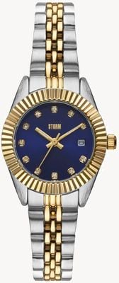 STORM Roxin Crystal Blue Petite (28mm) Midnight Blue Dial / Two-Tone Stainless Steel 47531/B