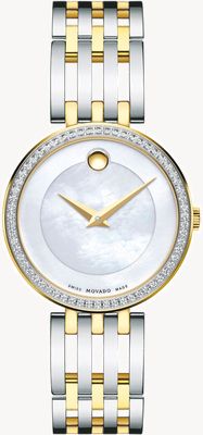 Movado Esperanza | Women's | Two-Tone Steel Bracelet | Mother Of Pearl Dial 0607085