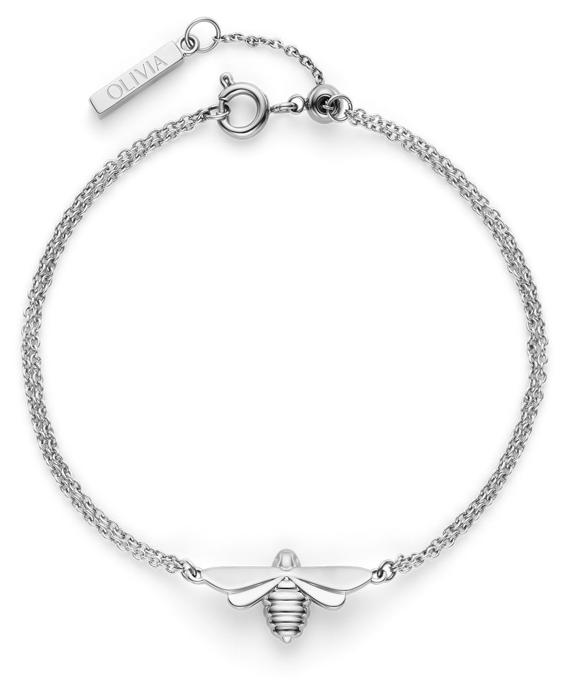 Olivia Burton 24100476 Signature Honey Bee Silver Tone Jewellery