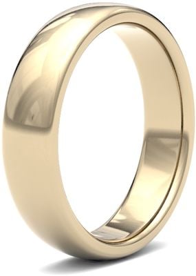 James Moore Wedding Ring  | 9ct Yellow Gold | 5mm | Medium | Size Premium Court | AG_5GMP-9Y AG_5GMP-9Y