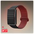Polar Loop Black Cherry Magnetic Silicone - Screen-Free Wearable Health Band & Fitness Tracker Watch 920121267 - alternate view 3