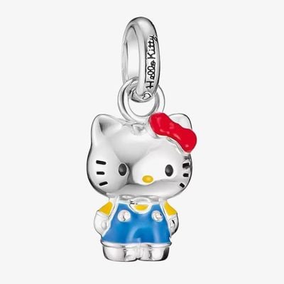 Thomas Sabo X Hello Kitty Blue Silver Charm CC1356-M06-7