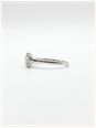 0.30ct Round Brilliant Natural Diamond Platinum Halo Ring ENG4241 - alternate view 2