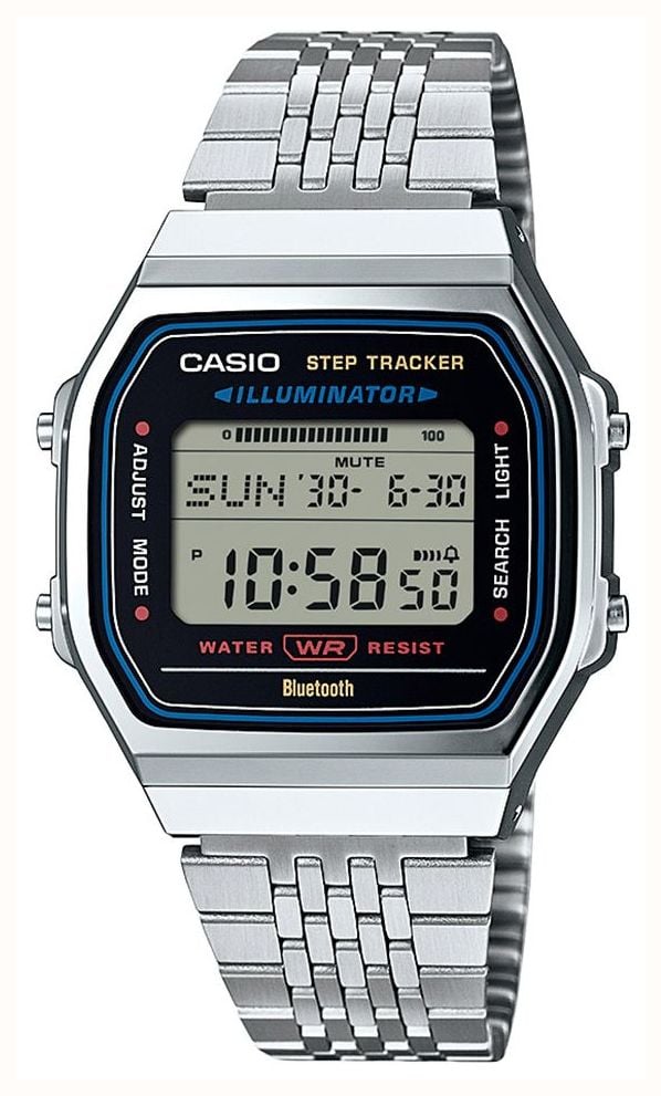 Silver casio watch price online