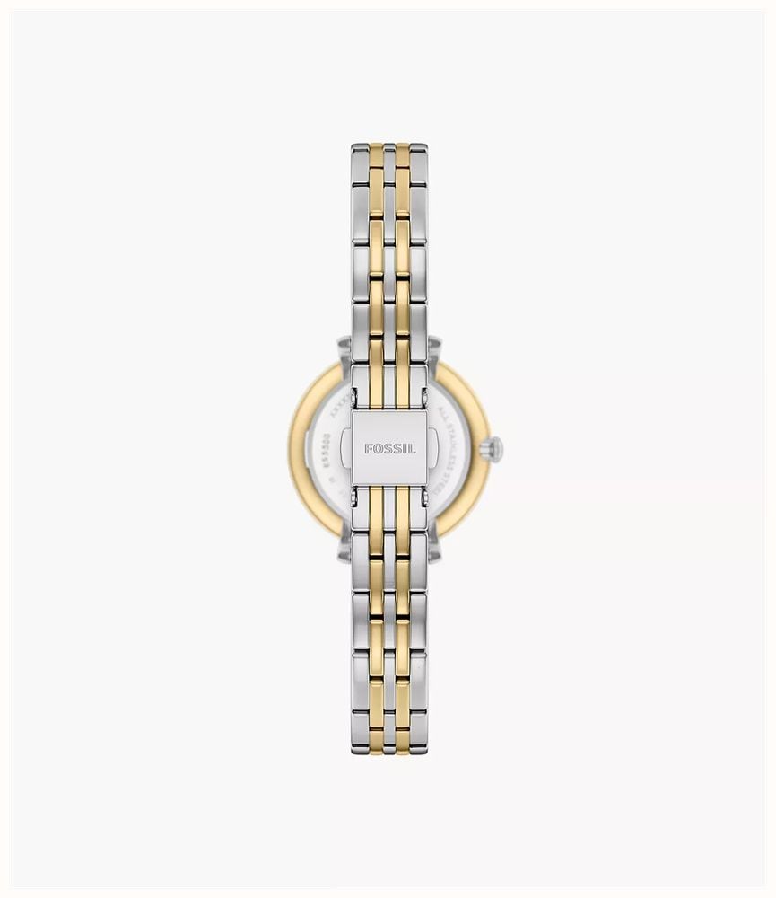 Fossil Heidi 26 mm Three-Hand Two-Tone Stainless Steel Fossil Watch ES5500 - alternate view 2