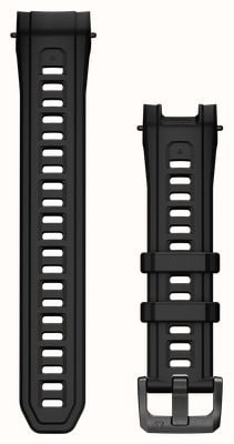 Garmin 22mm Black Silicone Watch Band (Instinct 3/Instinct Crossover AMOLED – 45mm) 010-13395-12