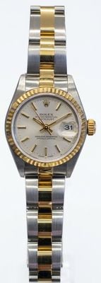 Pre-owned Rolex Datejust 26mm - White Dial / Two-Tone - REF. 79173 Watch J63320