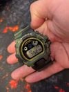 Customer picture of Casio G-Shock 6900 Bold Camo Series (50mm) Black Dial / Camo Resin Band DW-6900CMG-3ER