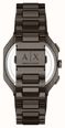 Armani Exchange Dual-Time Quartz (40mm) Black Dial / Black PVD Stainless Steel Bracelet AX1479 - alternate view 4
