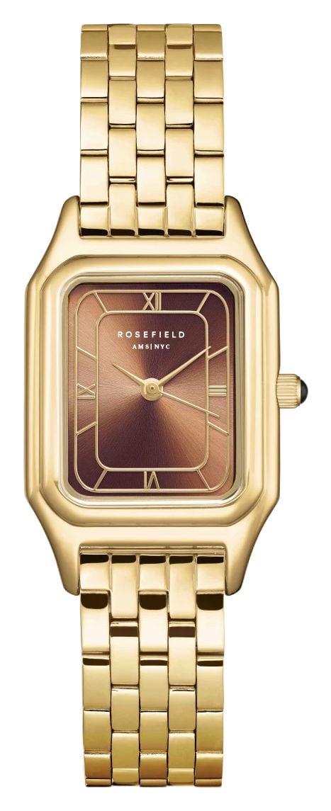 Rosefield OCBGSG-OC05 Ivy Gold Plated Stainless Steel Watch