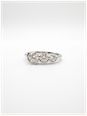 James Moore & Co 0.80ct Round Brilliant Natural Diamond 18ct White Gold Trilogy Ring J27779