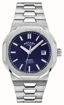 Rotary Sport Regent Automatic (40mm) Midnight Blue Dial / Stainless Steel Bracelet GB05410/05