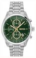 BOSS Principle Grand Prix Stainless Steel Green Dial Watch Gift Set 1570202
