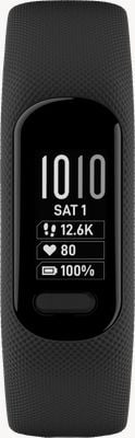 Garmin Vívosmart 5 - Fitness Activity Tracker (S/M) All Black 010-02645-10