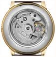 Orient Men's 36mm Automatic Dress Watch White Dial Gold-Tone Stainless Steel Case Brown Leather Strap RA-BB0101S30B - alternate view 3
