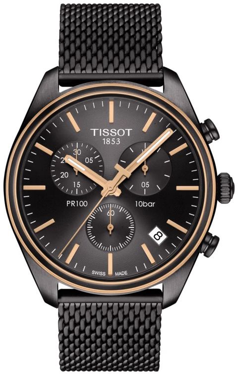 Tissot T1014172306100 Men's T Classic PR 100 Chronograph Watch