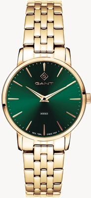 GANT PARK AVENUE 32 (32mm) Green Dial / Gold PVD Stainless Steel G127020