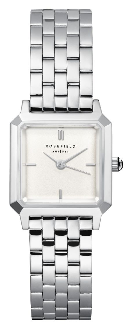 Rosefield BWSSS-B02 Boxelle (19.5mm) Matte White Dial / Watch