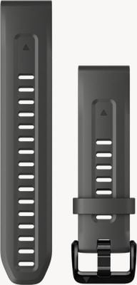 Garmin QuickFit 20mm Strap Only Graphite Silicone 010-13102-01