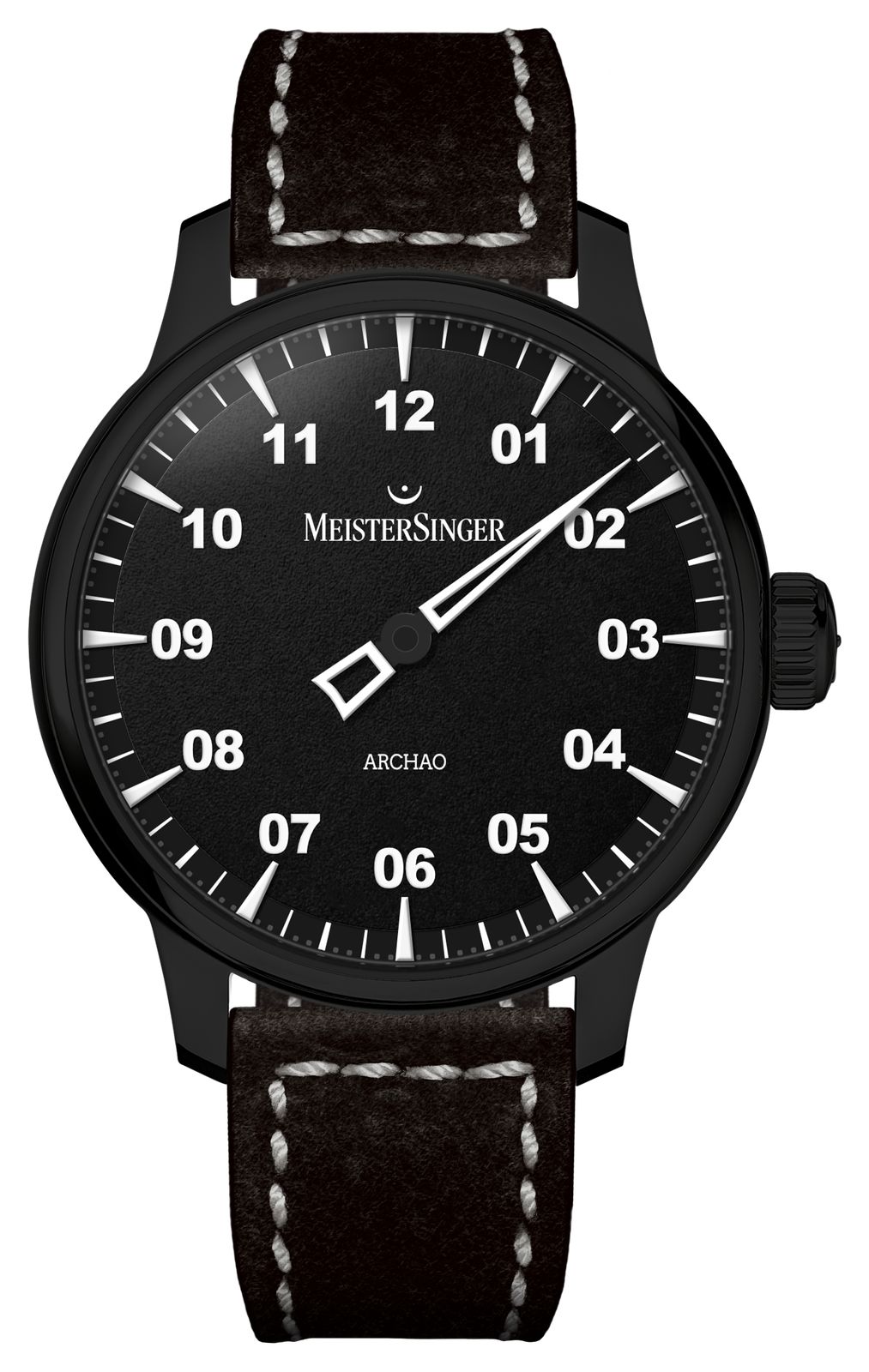 MeisterSinger AR902BL Archao Automatic DLC (43mm) Black Watch