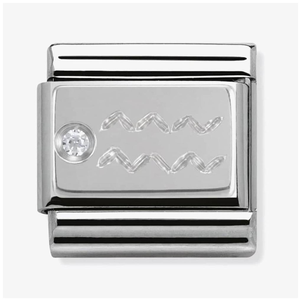 Nomination 330302/11 Classic Aquarius Cubic Zirconia Jewellery