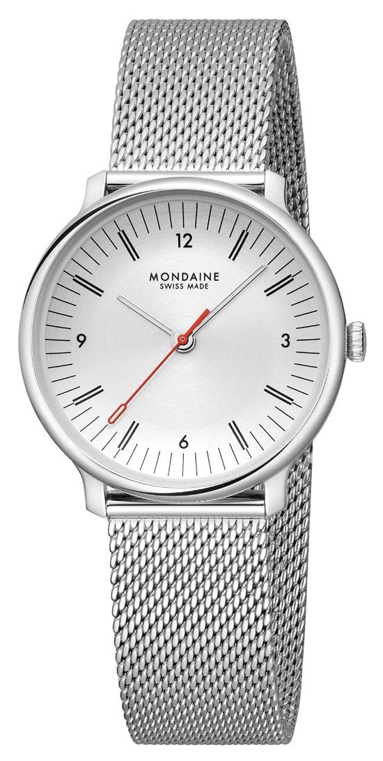 Mondaine MLE.33110.SM Doppio (33mm) Off-White Dial / Watch