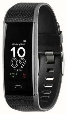 Reflex Active Series 35 Smart Activity Tracker (20mm) Black Silicone Strap RA35-2211