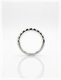 1ct Round Brilliant Cut Natural Diamonds 18ct White Gold Pavé Ring C29001E881 - alternate view 3